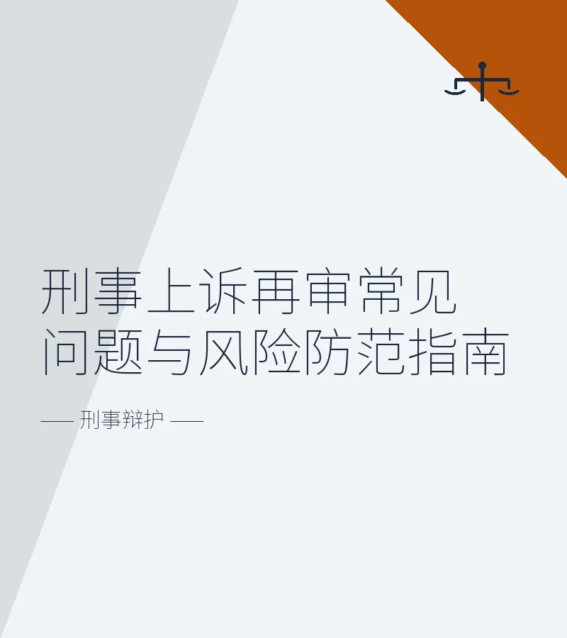 刑事上诉再审常见问题与风险防范指南